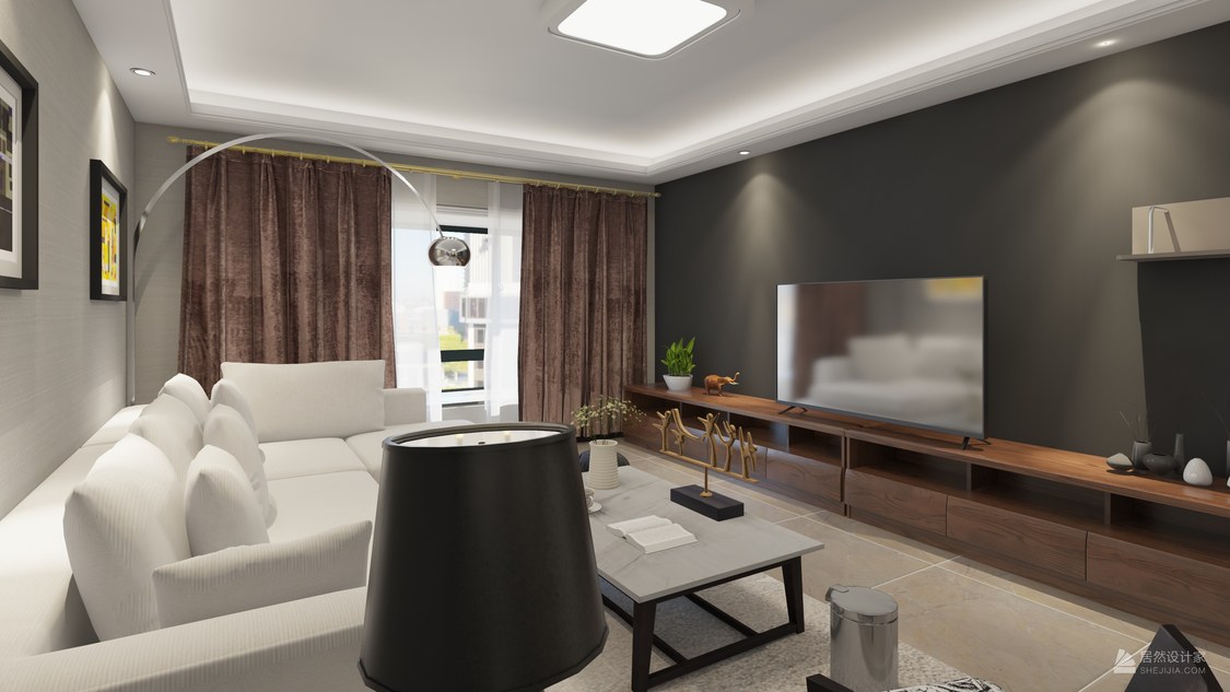 北京市怀柔区龙山嘉园116平米现代简约