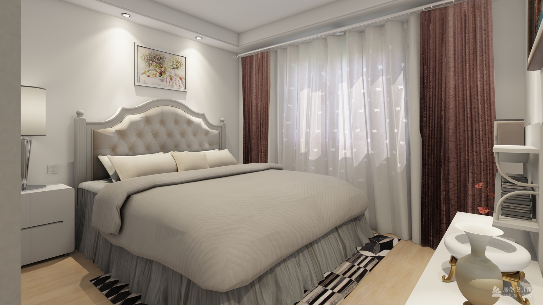 其它风格三室一厅装修设计效果图