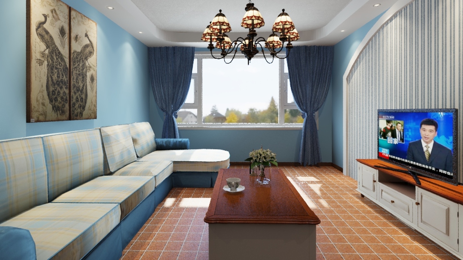 其它风格两室两厅装修设计效果图