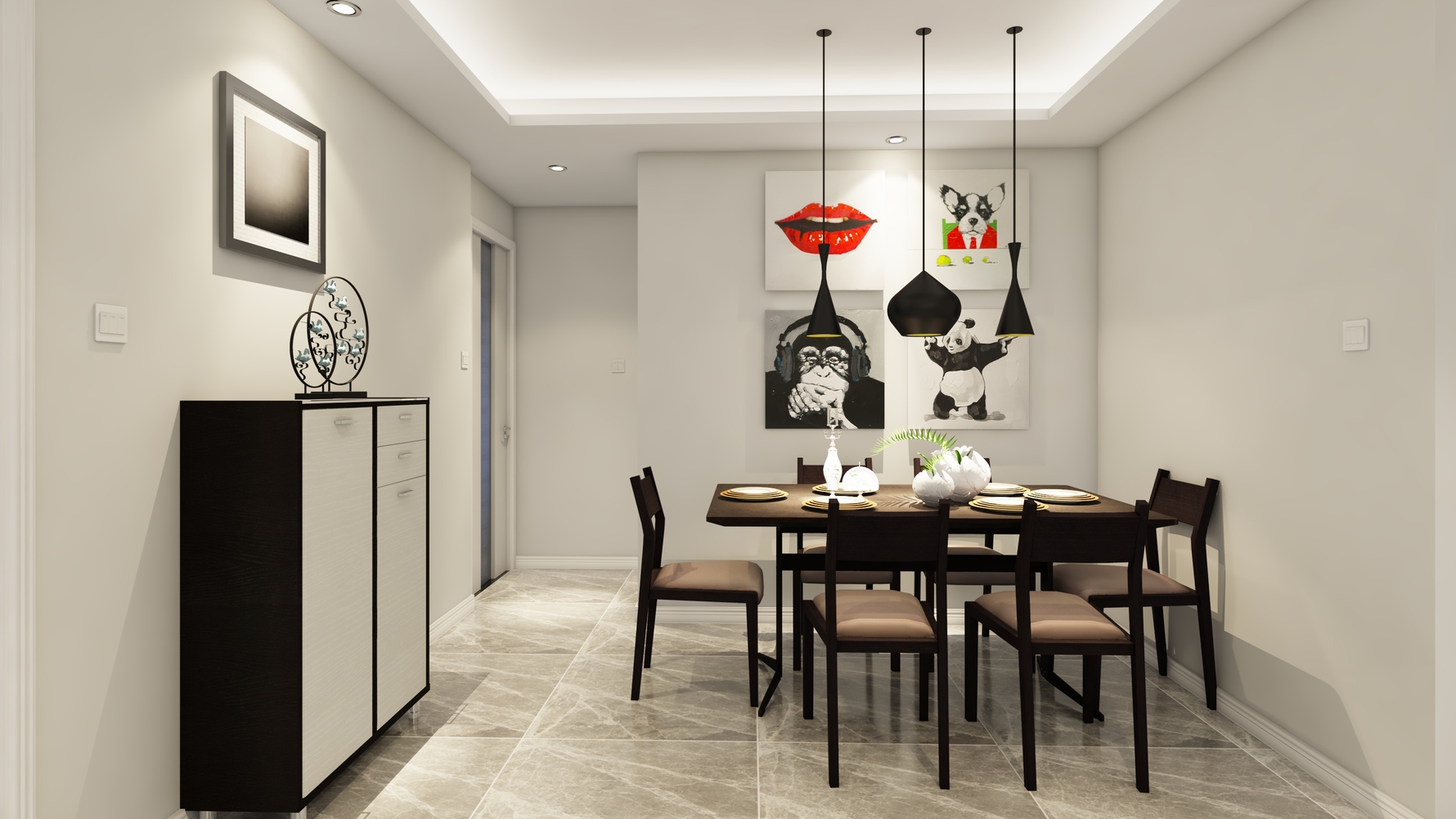 其它风格两室两厅装修设计效果图