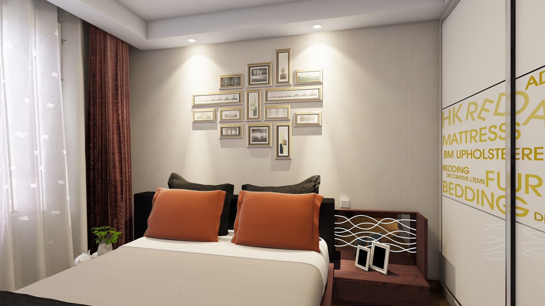 其它风格两室两厅装修设计效果图