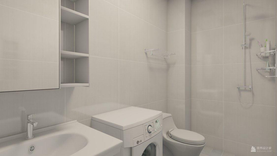 北京市朝阳区化工路北区一号院官悦欣园50㎡北欧一居