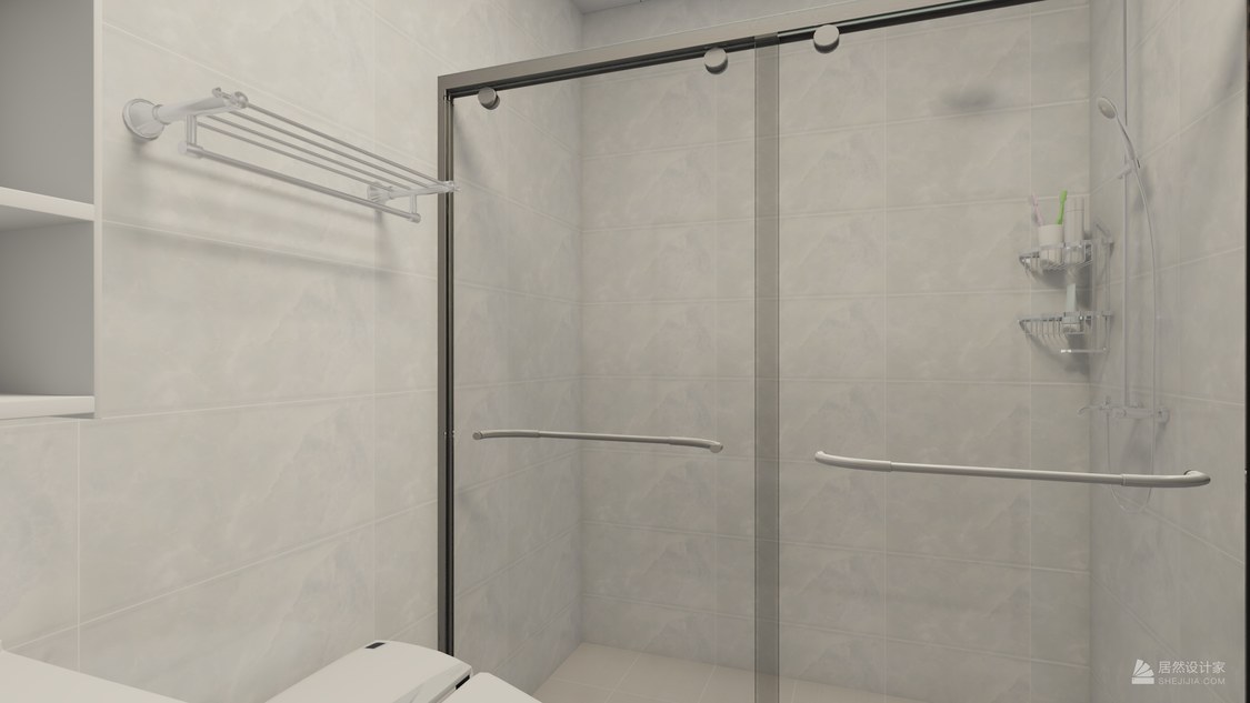 北京市丰台区保利百合花园124平米北欧三居