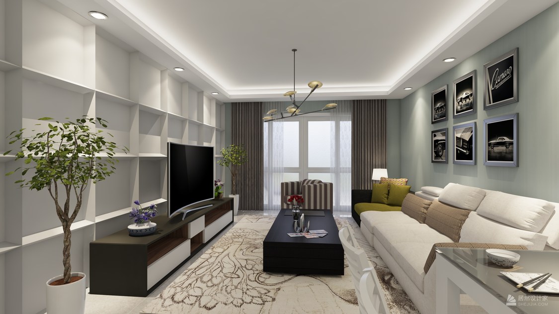 北京市顺义区苏活134.00㎡北欧四居