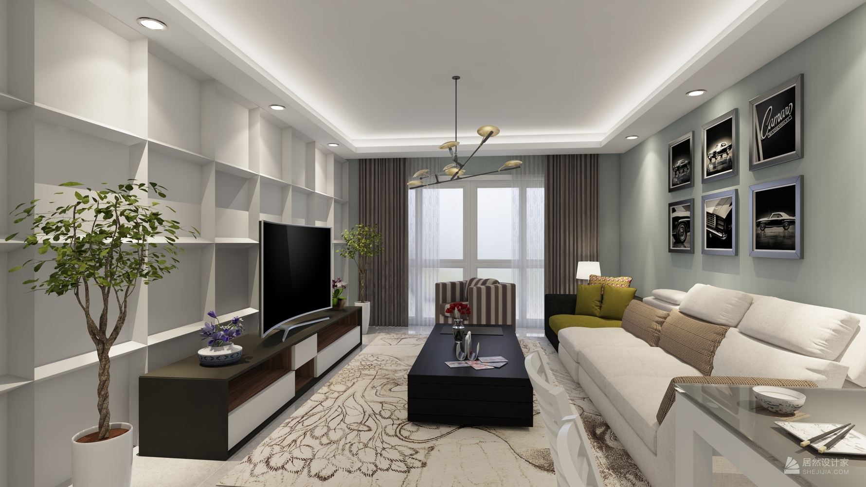 其它风格四室两厅装修设计效果图