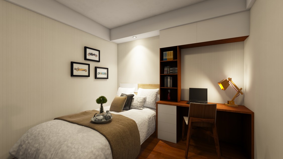 北京市朝阳区江南府 2室1卫  E2户型建面82平米现代风格