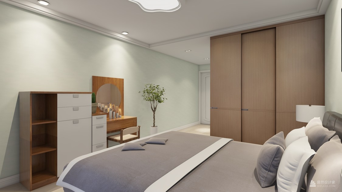 北京市房山区 金色漫香林小区169m²北欧四居