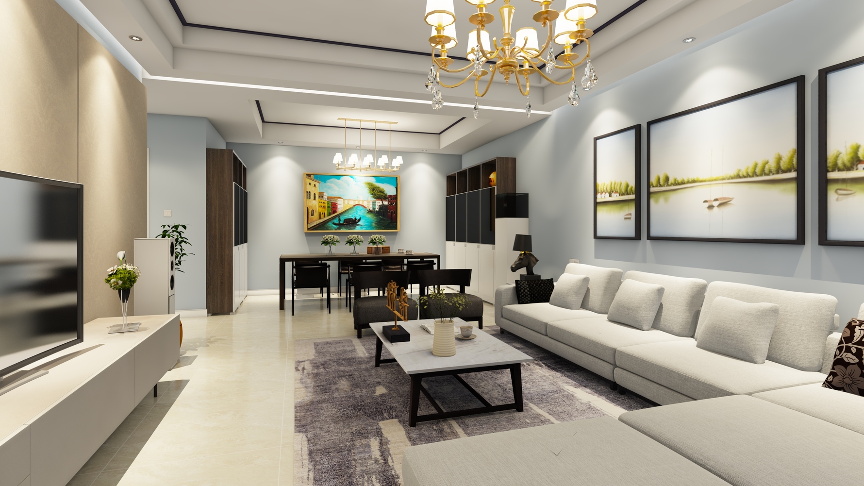 其它风格一室一厅装修设计效果图