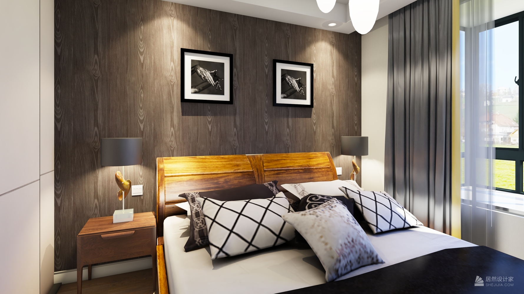 其它风格两室两厅装修设计效果图