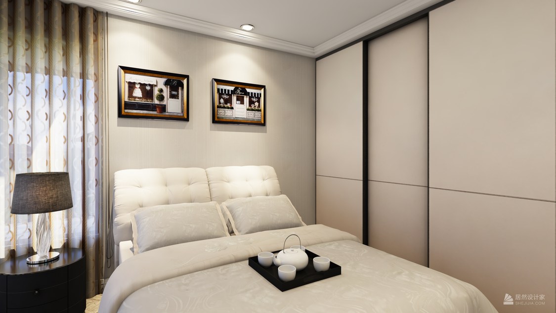 北京朝阳区城建・筑华年64.00㎡北欧一居