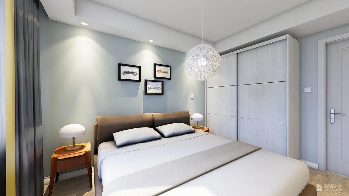 北京市房山区九州西雅苑3-1-201二室二厅1卫78平米现代北欧风格