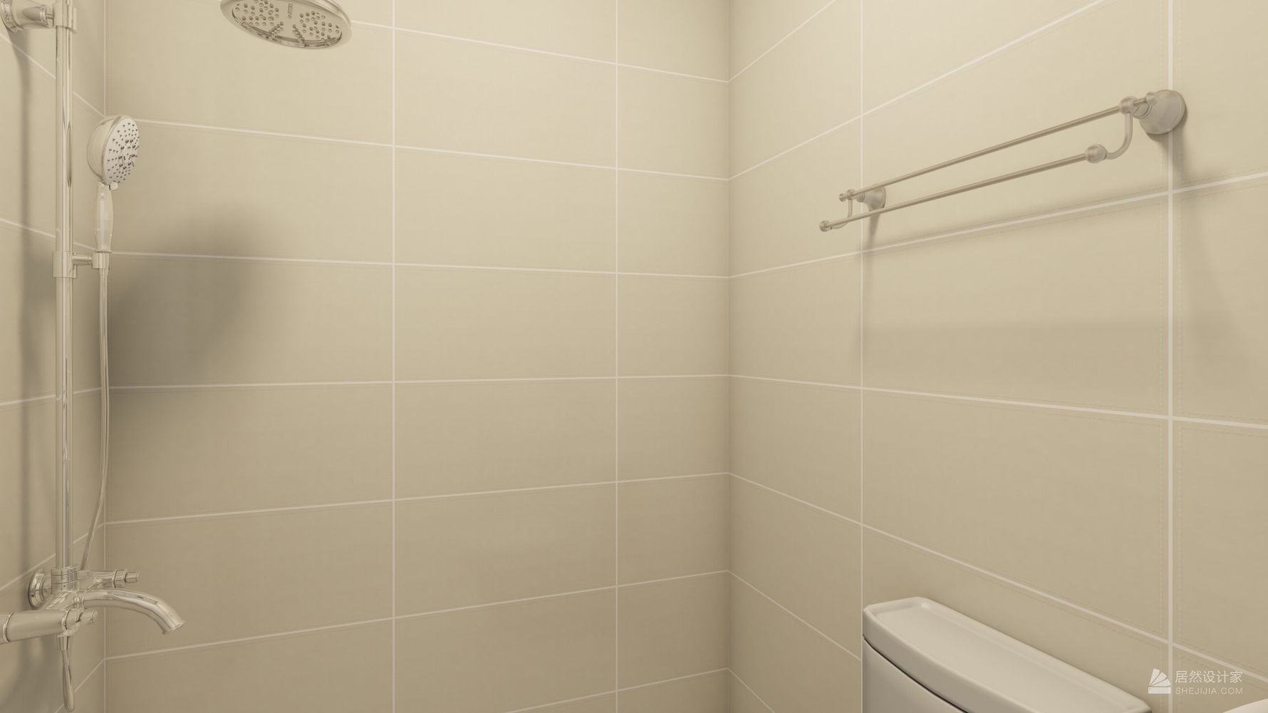 混搭风格一室一厅装修设计效果图