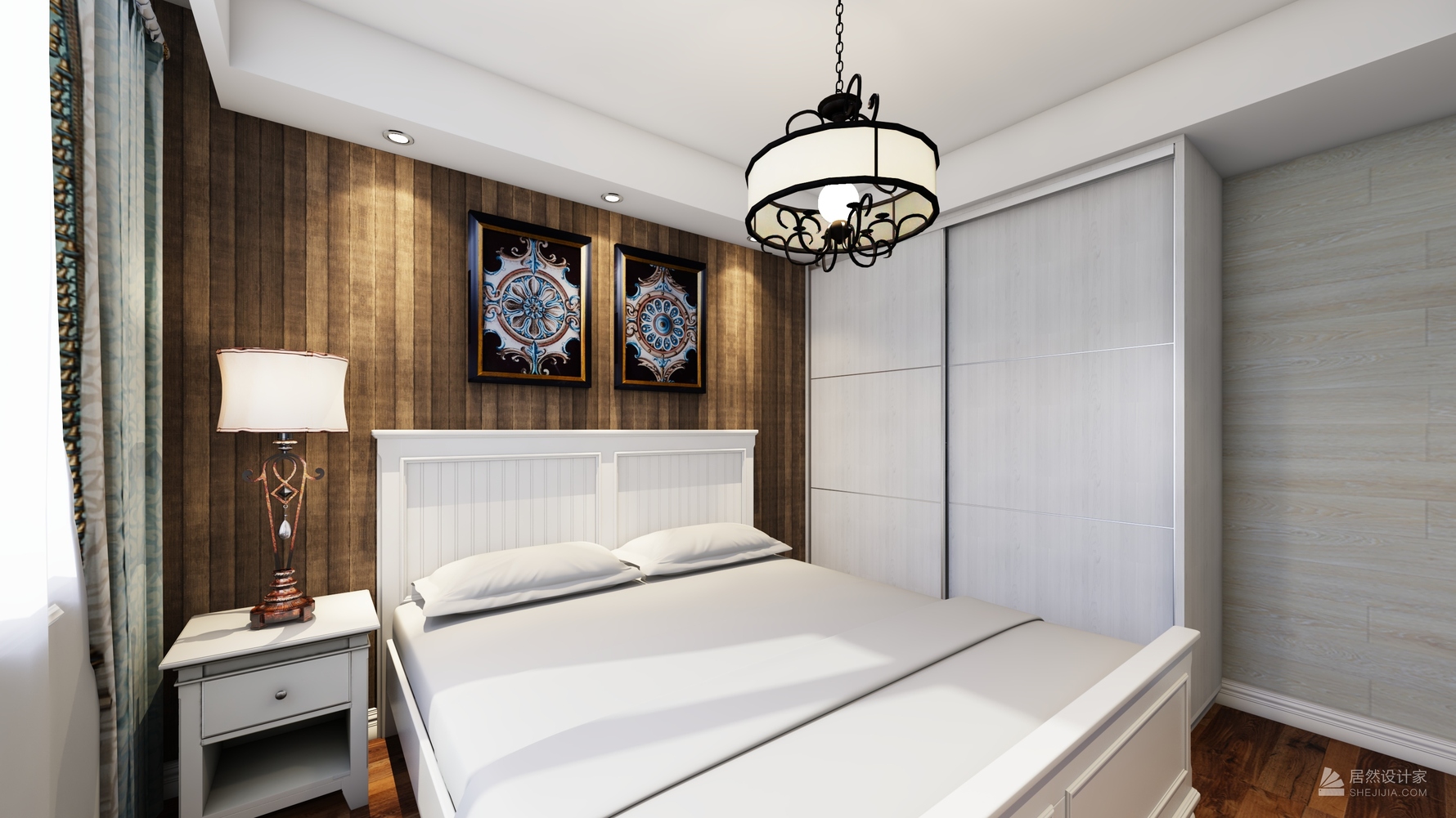 其它风格两室两厅装修设计效果图