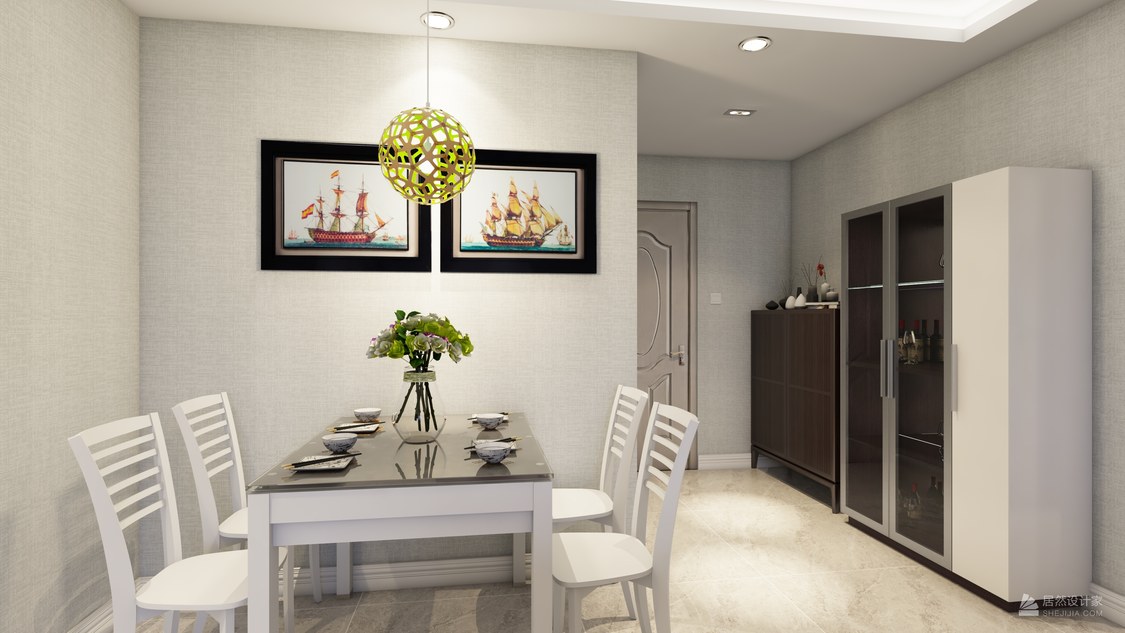 北京朝阳区华瀚国际73.00㎡北欧一居