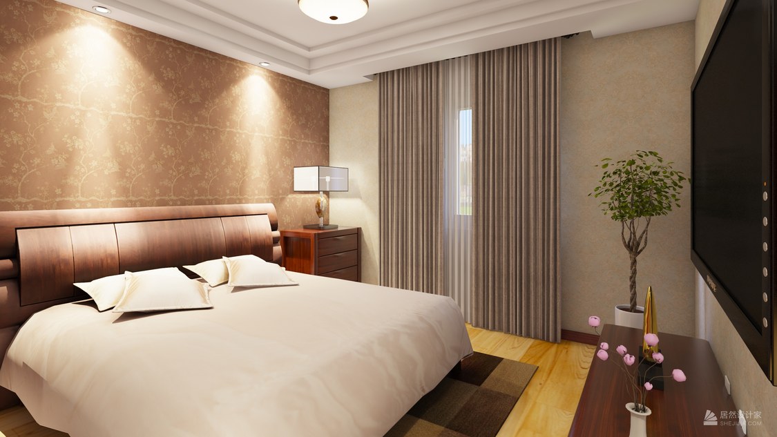 中铁西城二居89平米混搭