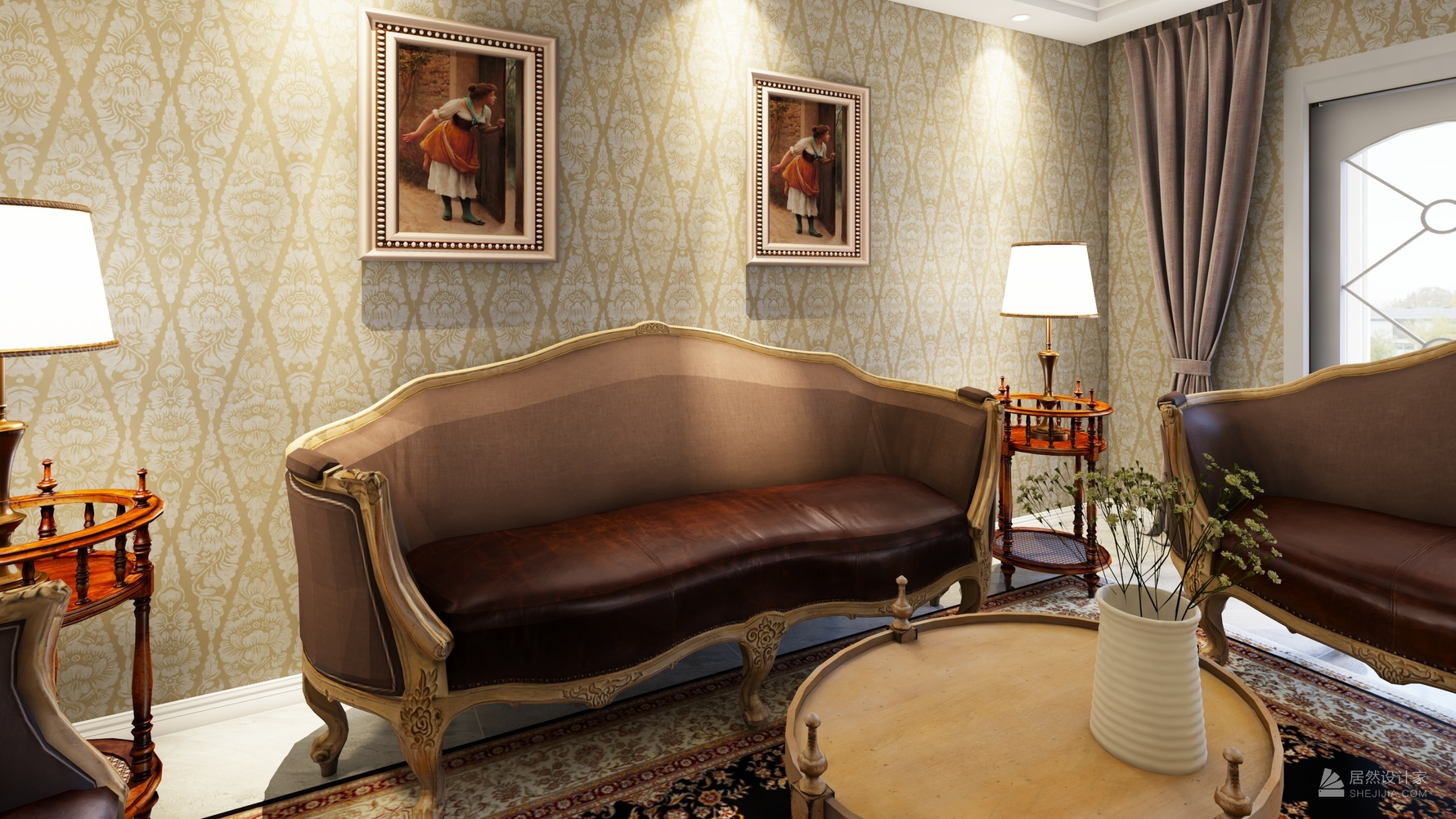 其它风格两室两厅装修设计效果图