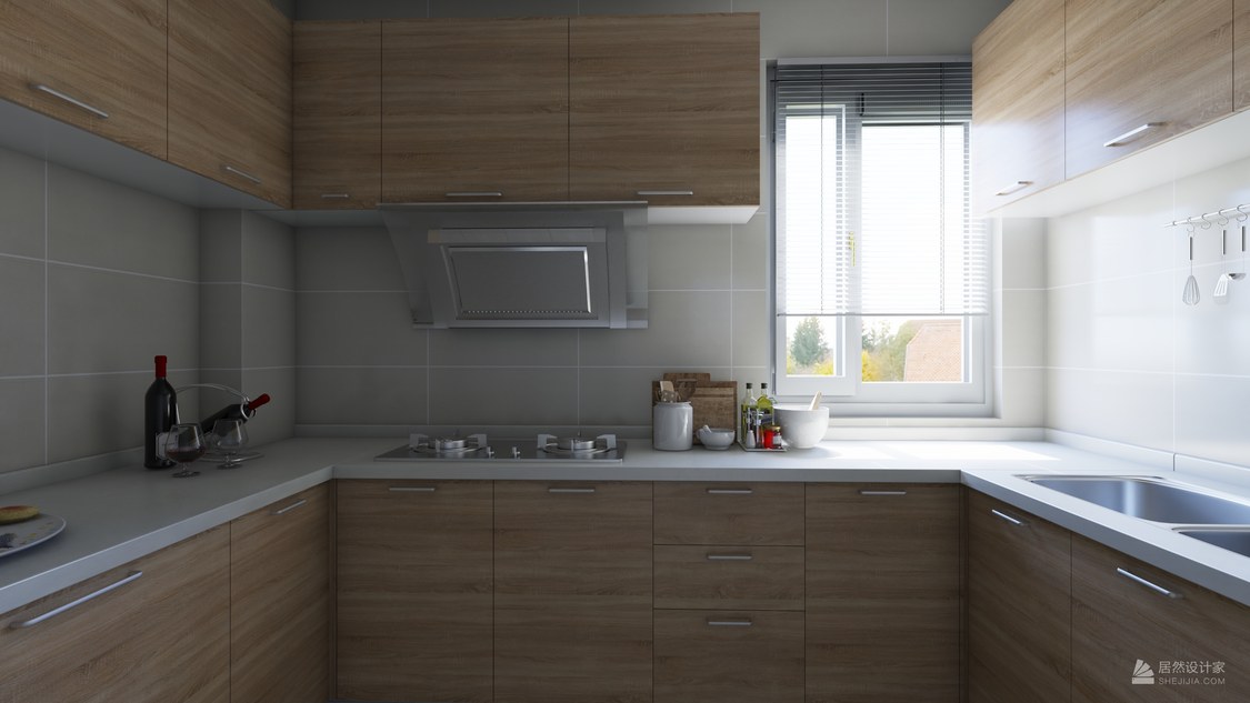 北京市海淀区北二号院颐东苑 1室 61.37平米现代简约一居