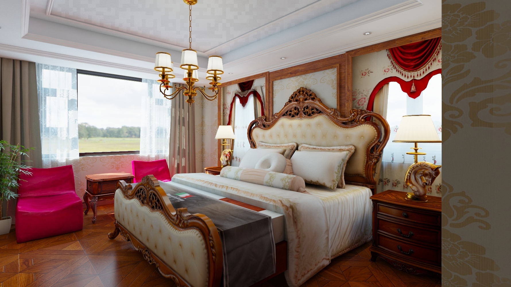 欧式风格装修设计效果图