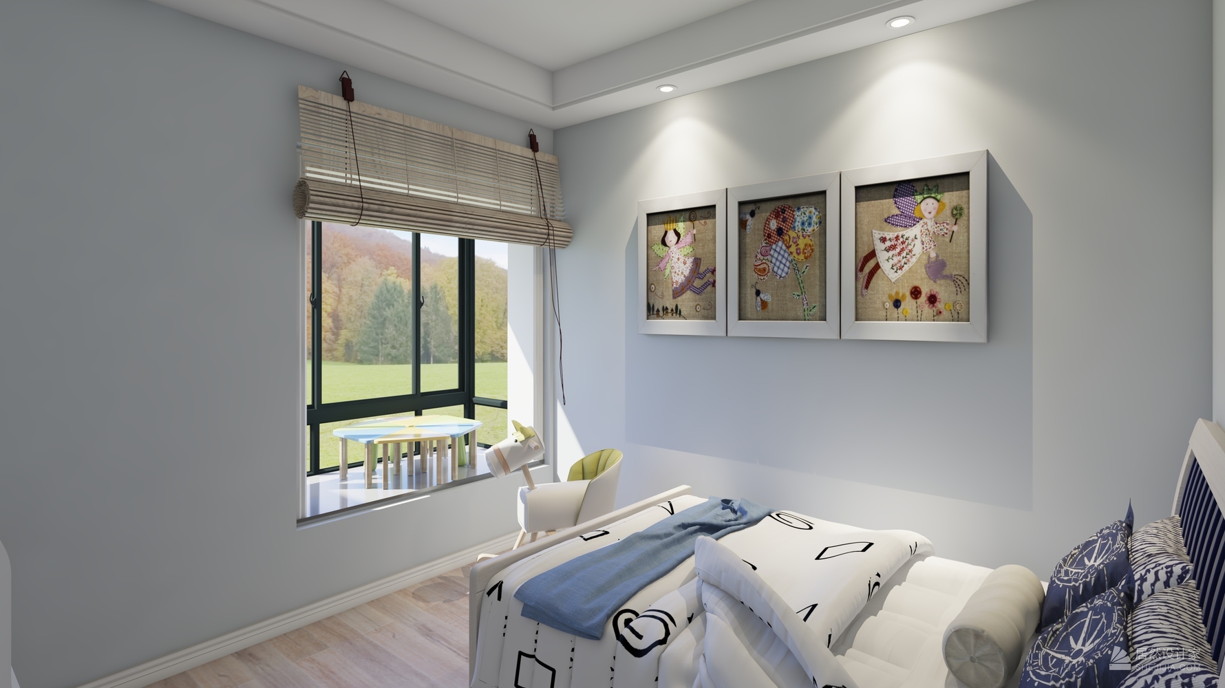 北京市大兴区 旧宫-幻星家园95m05现代简约2居 - 现代风格两室两厅