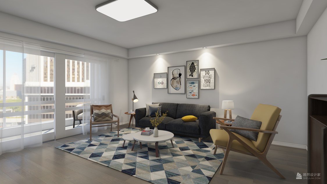 北京市朝阳区 京通苑3室2厅2卫 134m²日式