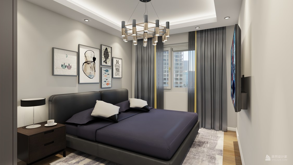 北京市朝阳区 太阳宫火星园1室1厅1卫 78m²  北欧一居