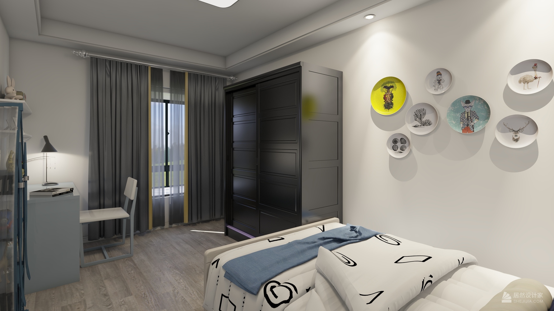 其它风格四室两厅装修设计效果图