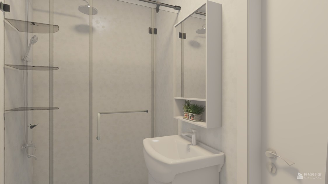 北京市通州区 融科钧廷2室2厅1卫 76m²现代两室