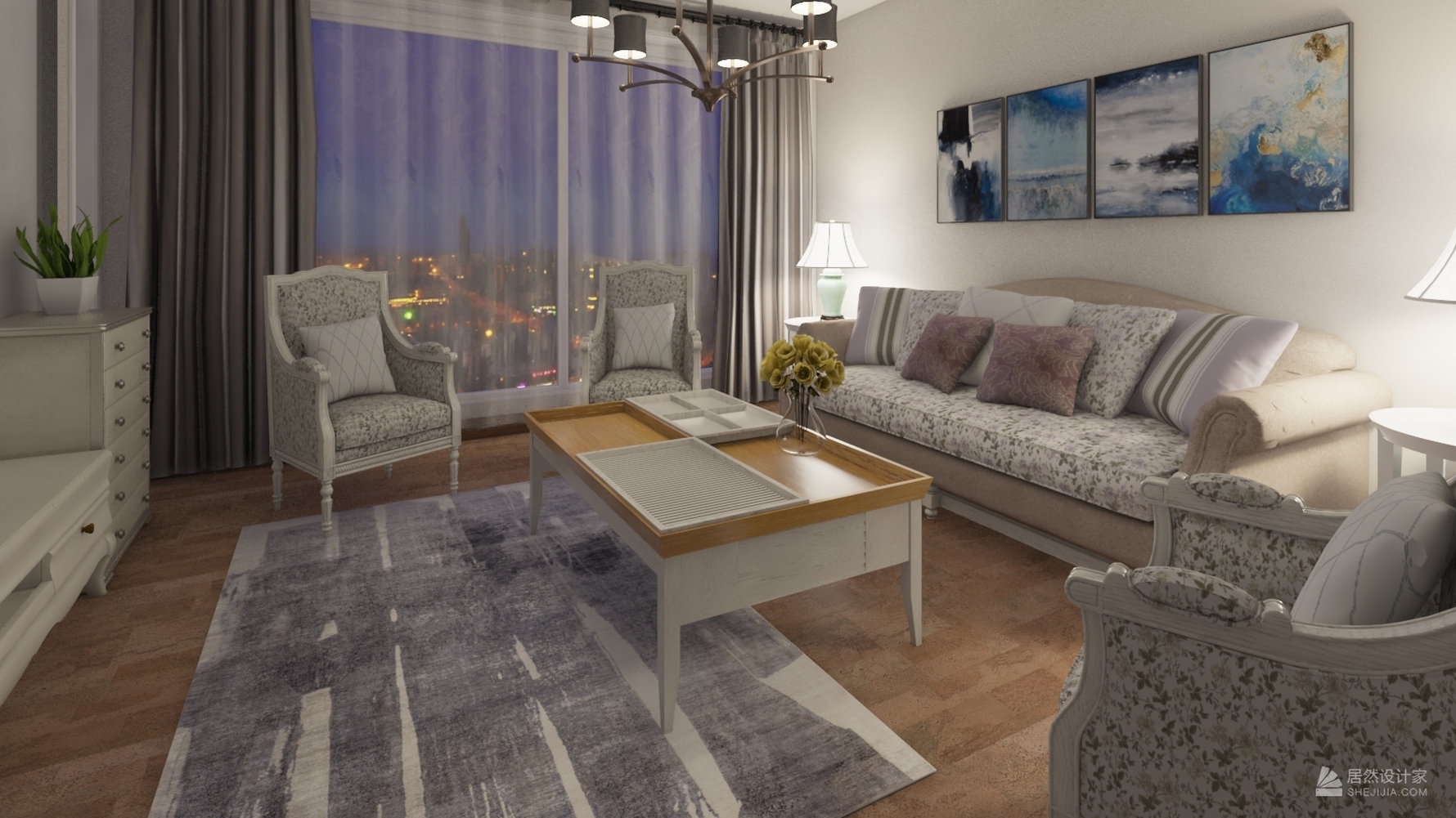 其它风格一室一厅装修设计效果图