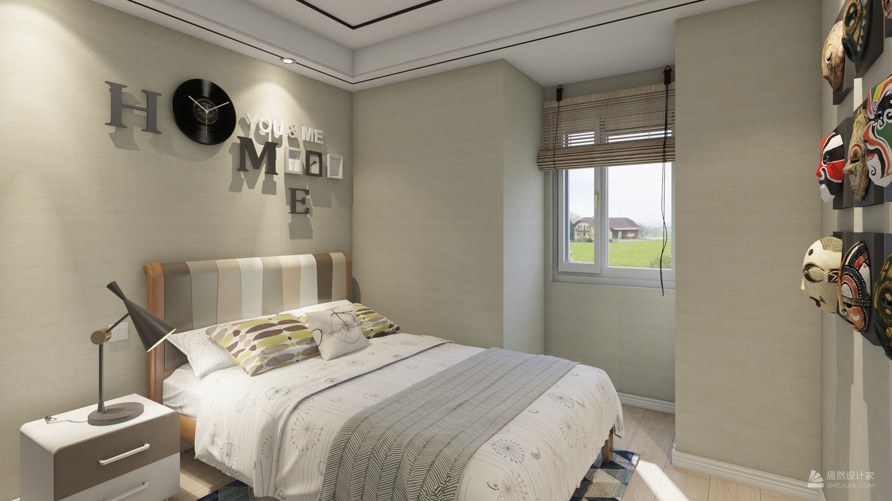 其它风格四室两厅装修设计效果图