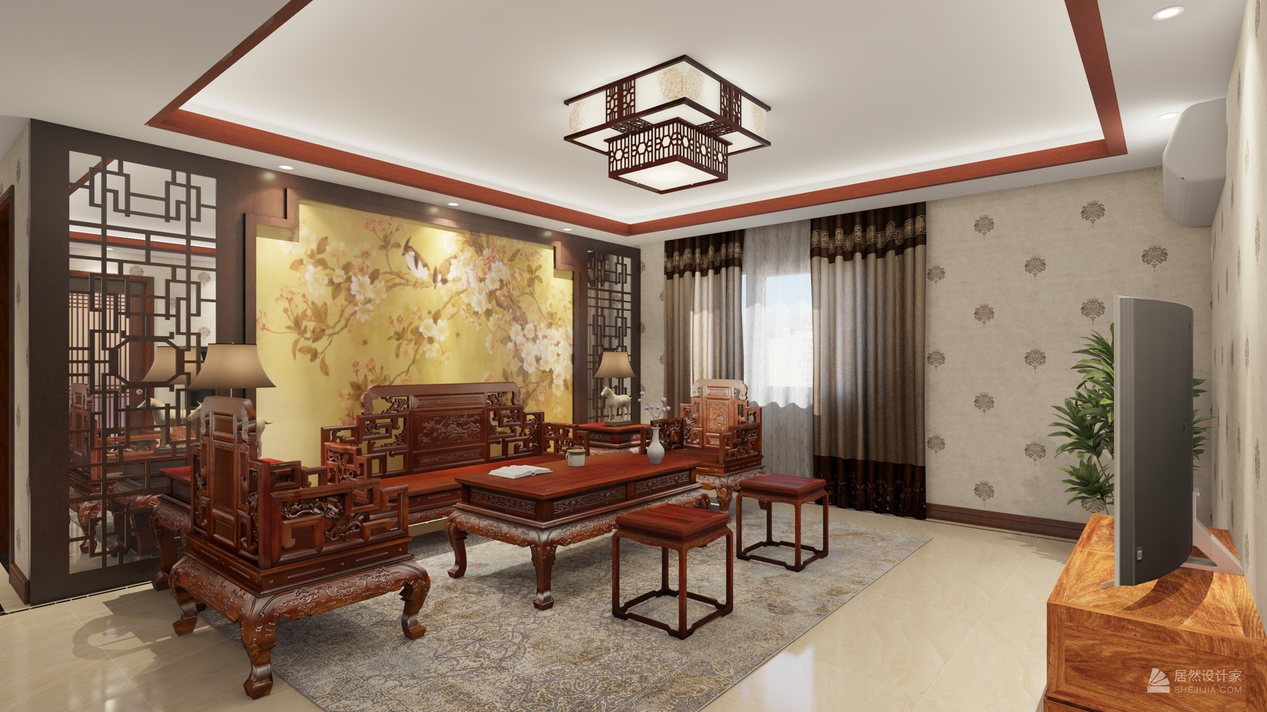 其它风格两室两厅装修设计效果图