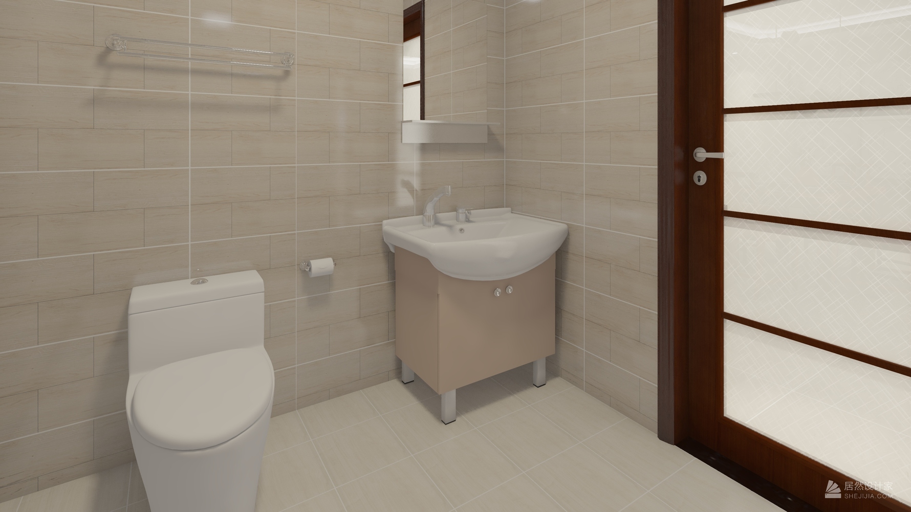 其它风格三室两厅装修设计效果图