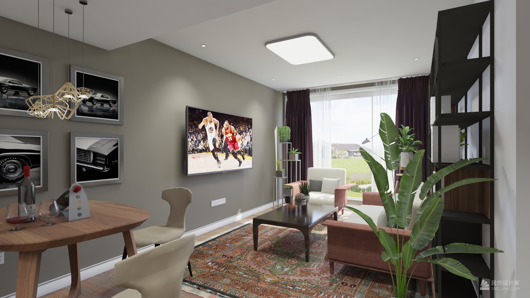 其它风格一室一厅装修设计效果图