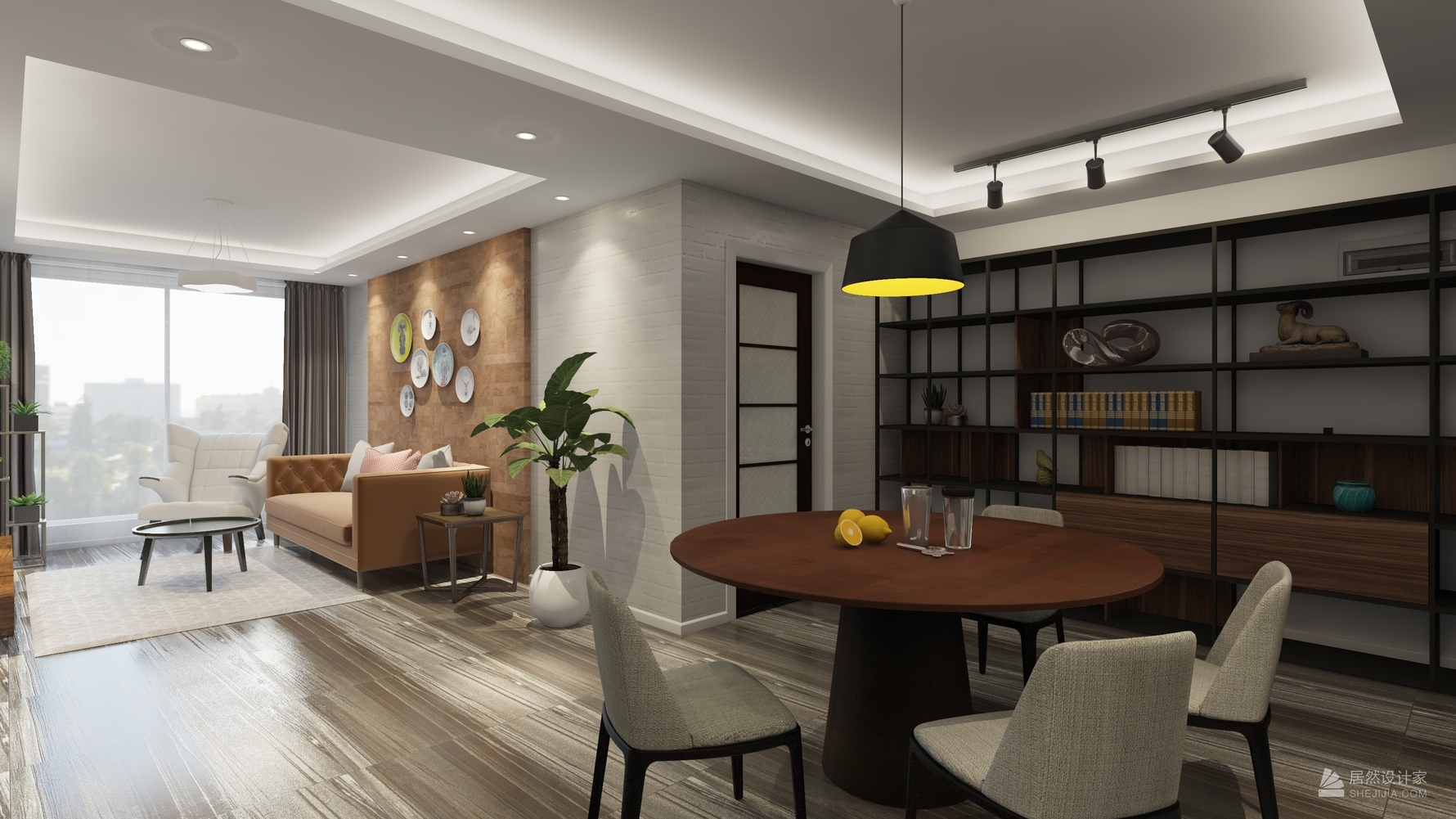 其它风格两室两厅装修设计效果图