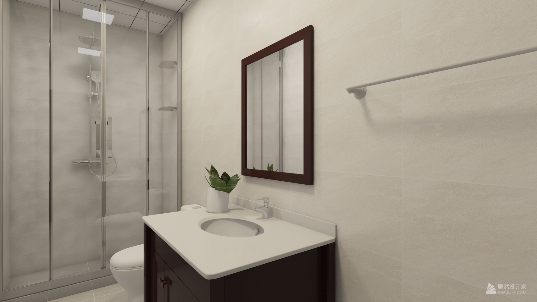 其它风格两室一厅装修设计效果图