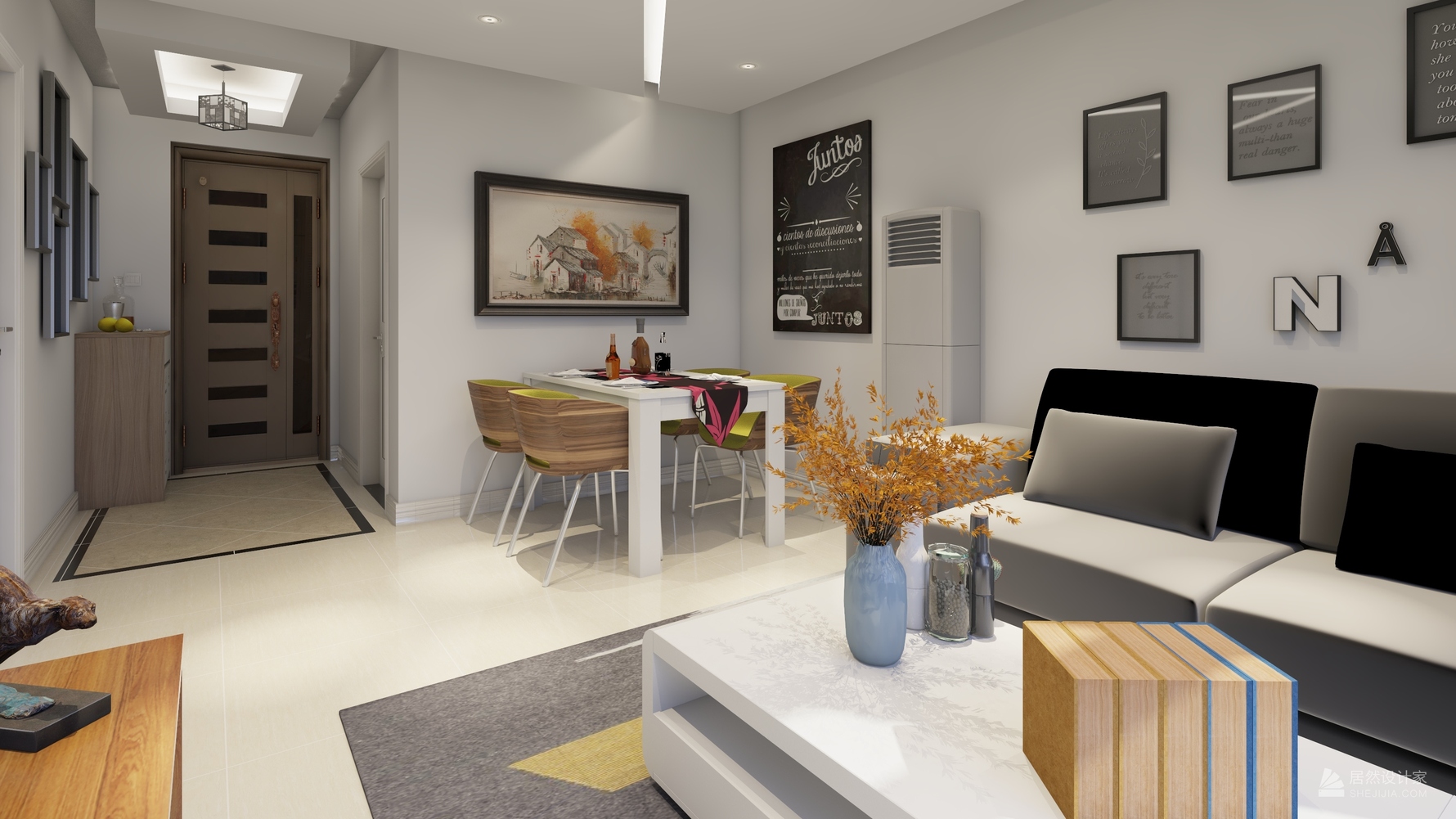 其它风格一室一厅装修设计效果图