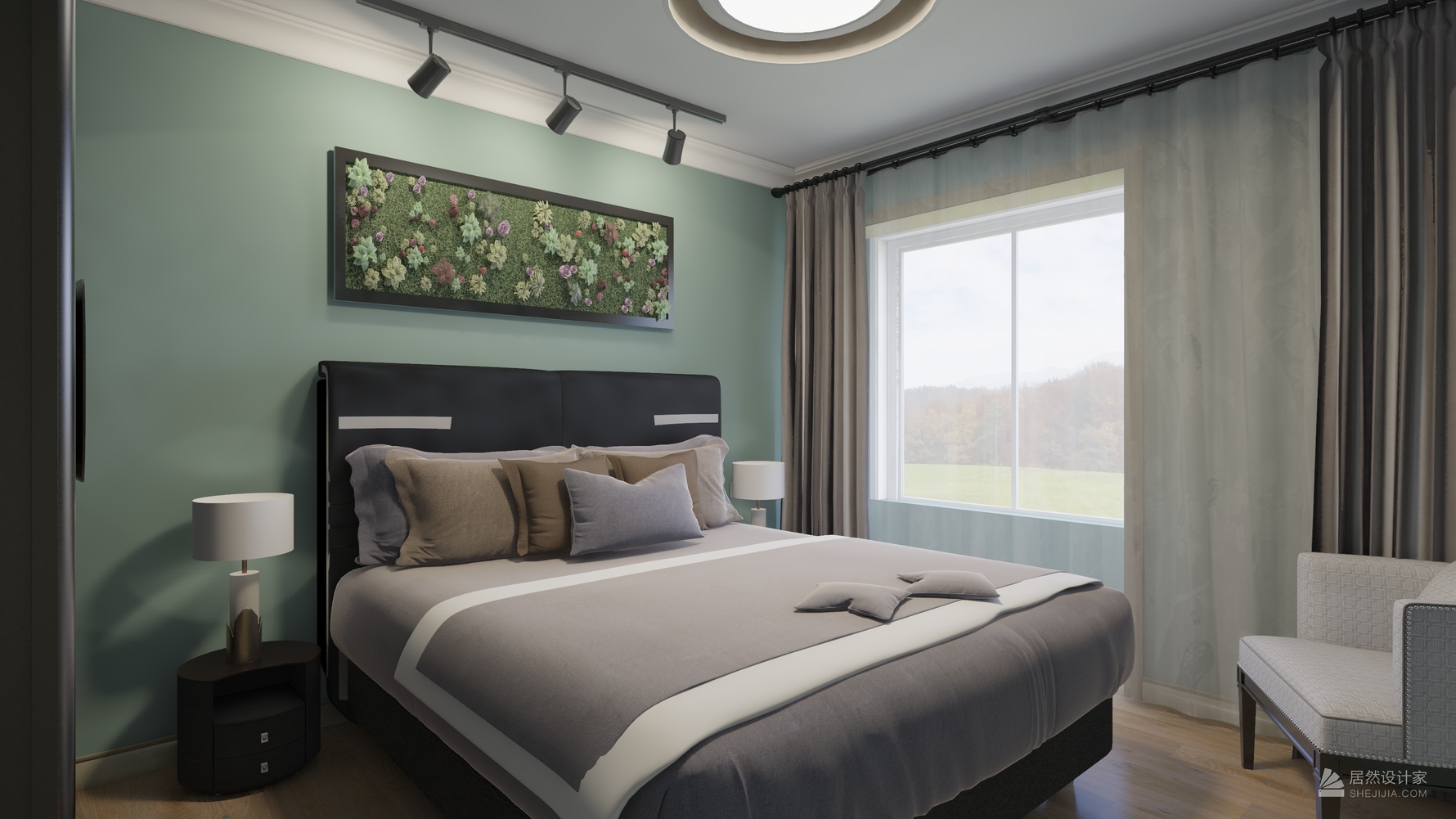 其它风格两室两厅装修设计效果图