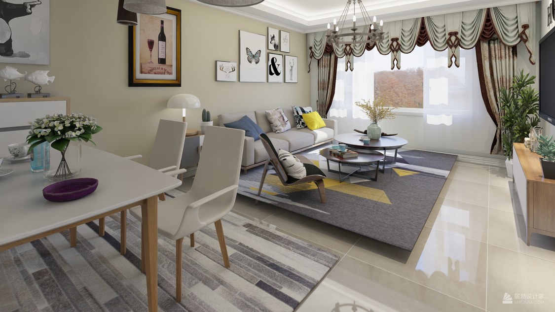 恒华湖公馆2室2厅1卫 90m²