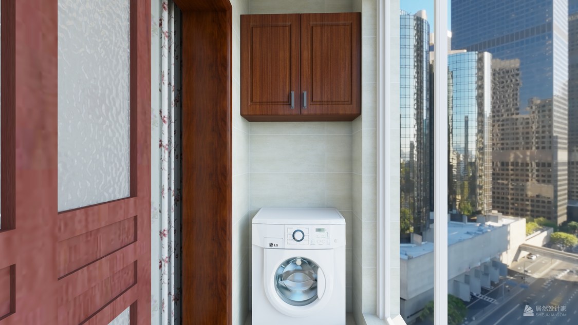 北京市新景家园75平米中式两居