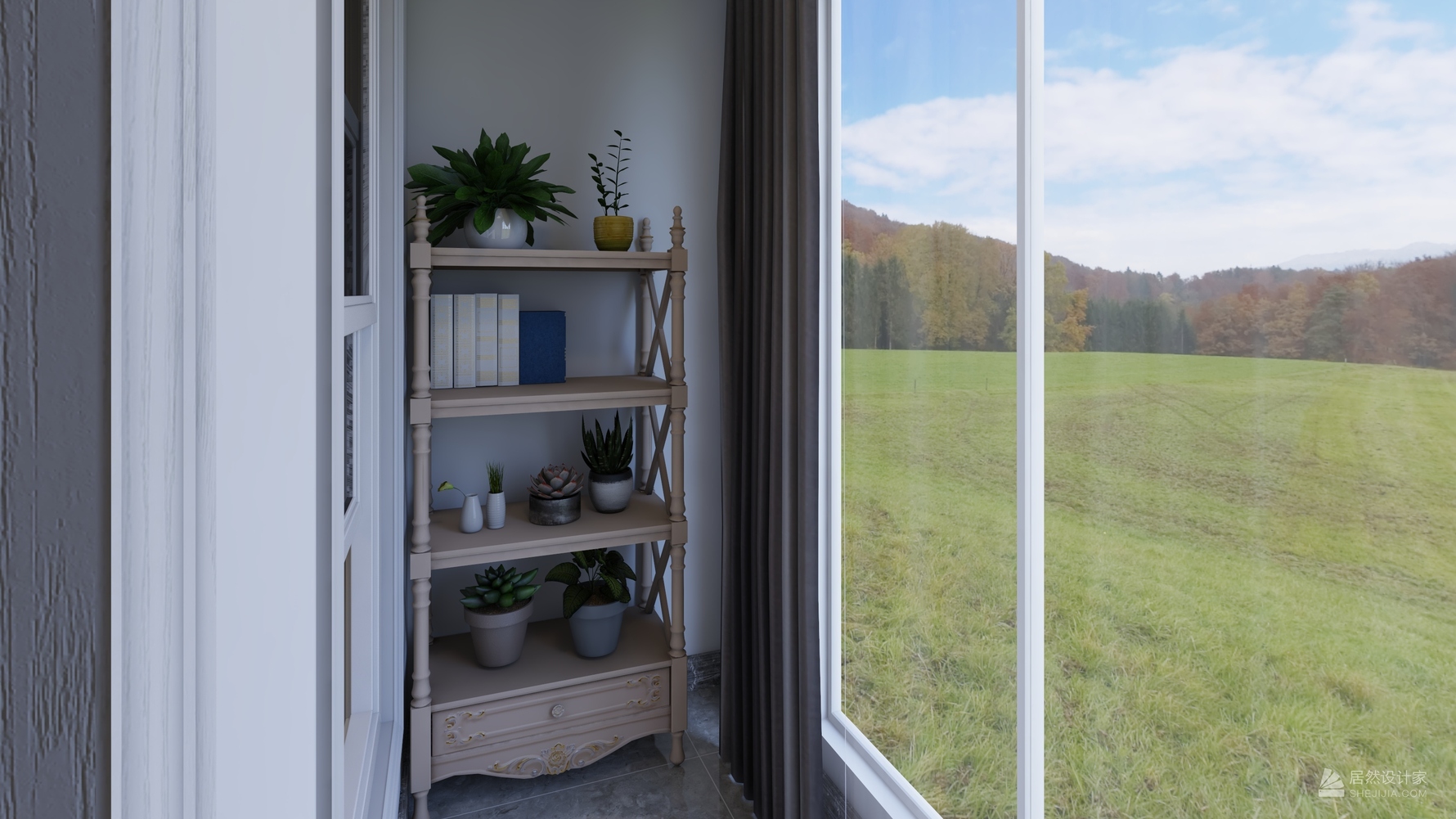 其它风格一室一厅装修设计效果图