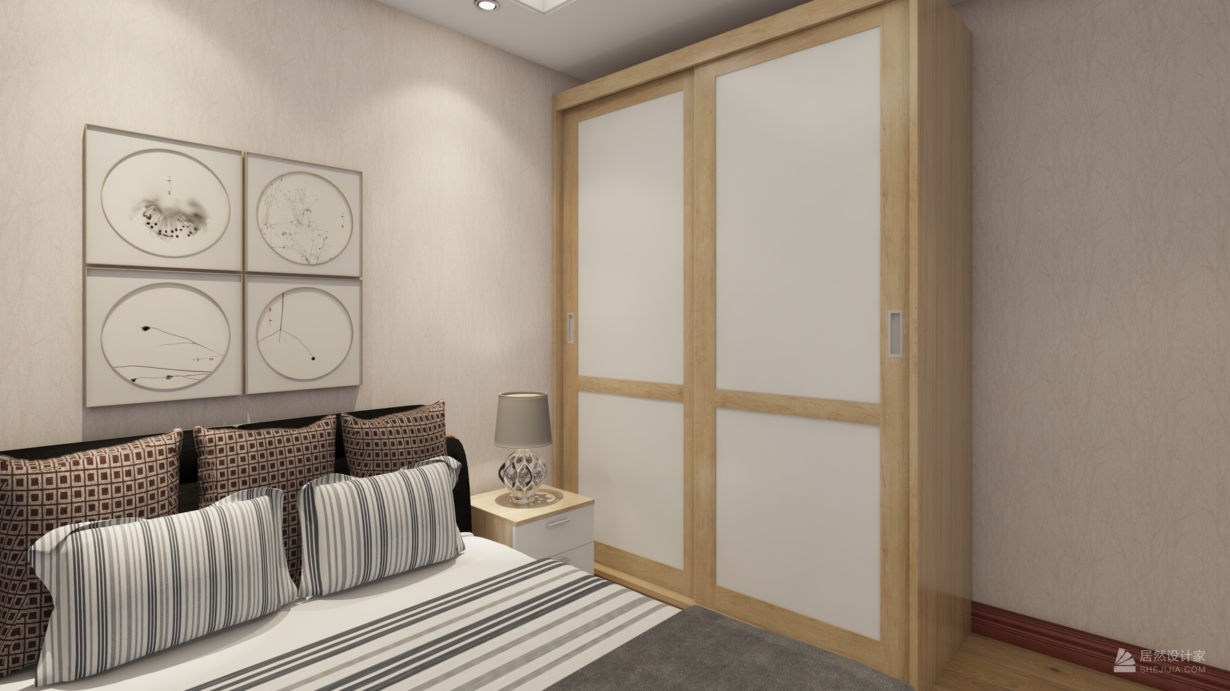 其它风格两室两厅装修设计效果图