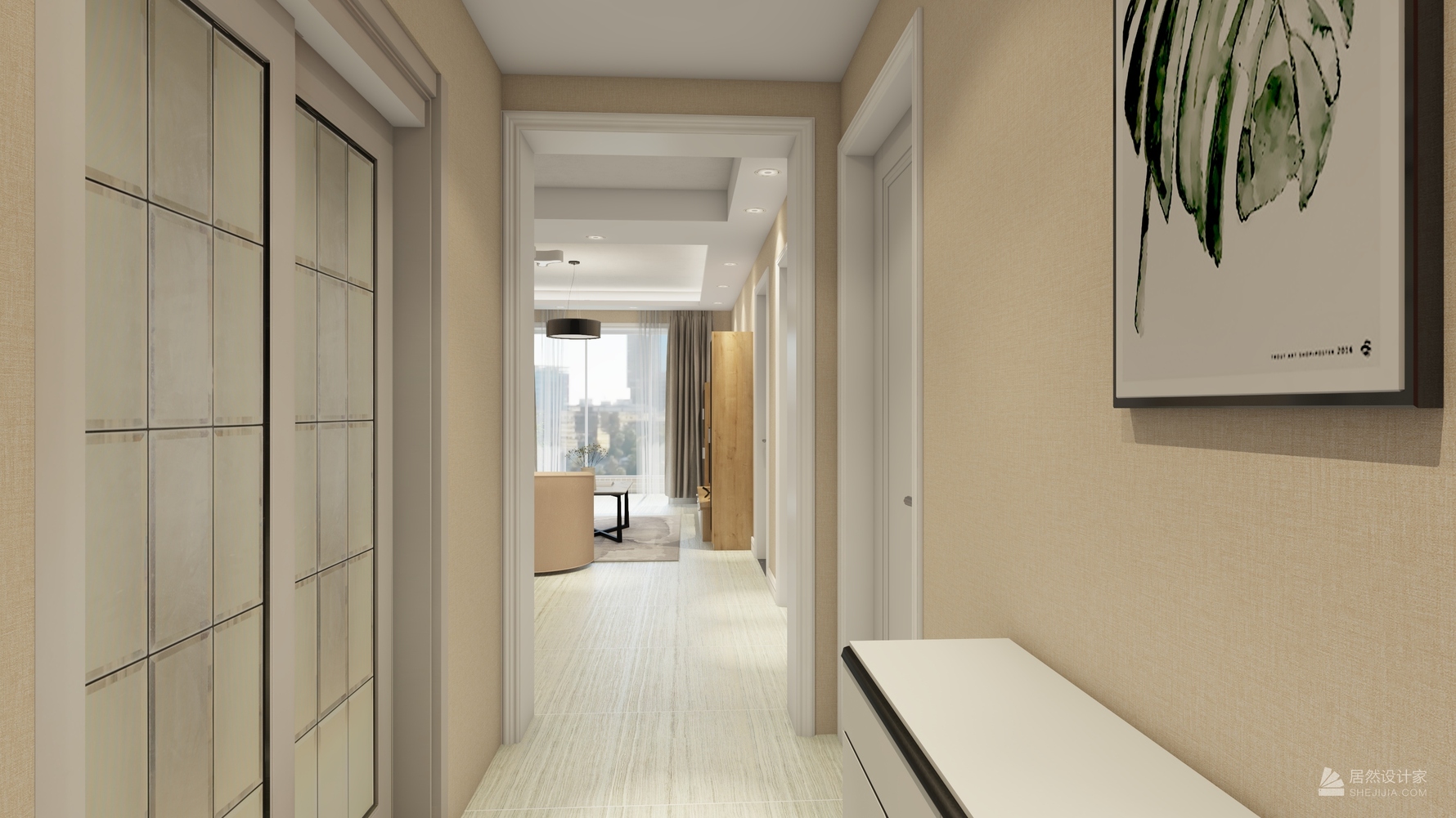 其它风格两室一厅装修设计效果图