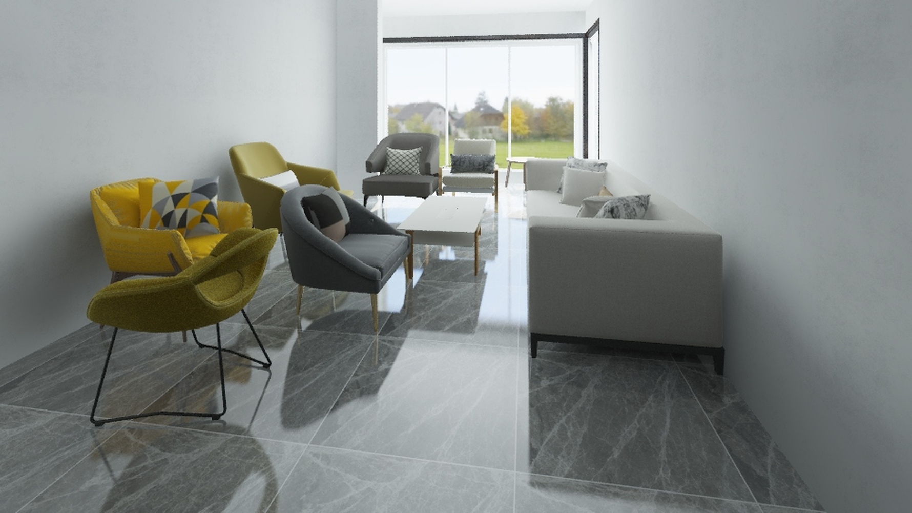 北欧风格三室两厅装修设计效果图