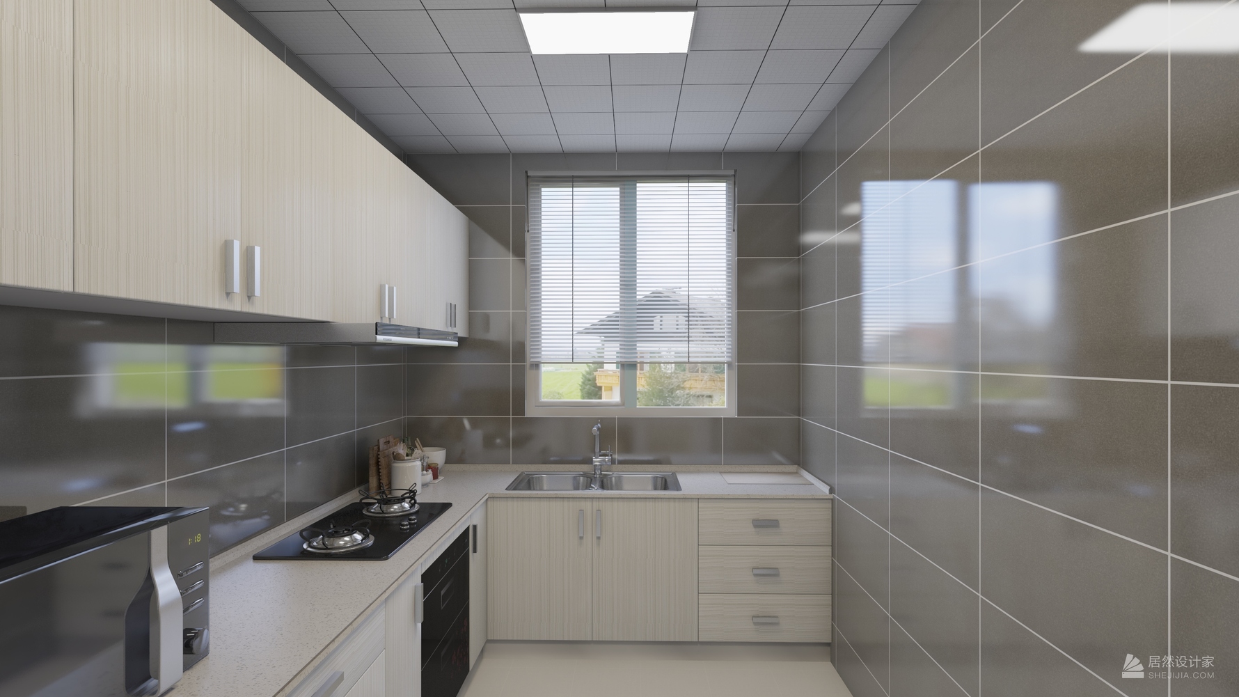 其它风格三室两厅装修设计效果图