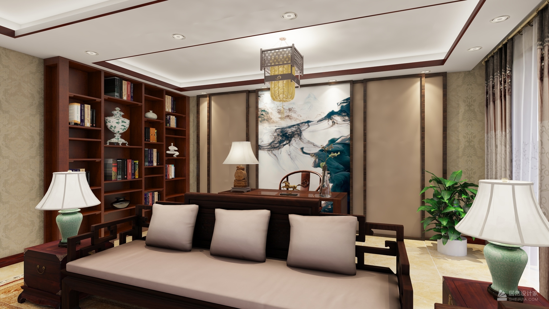 其它风格两室两厅装修设计效果图