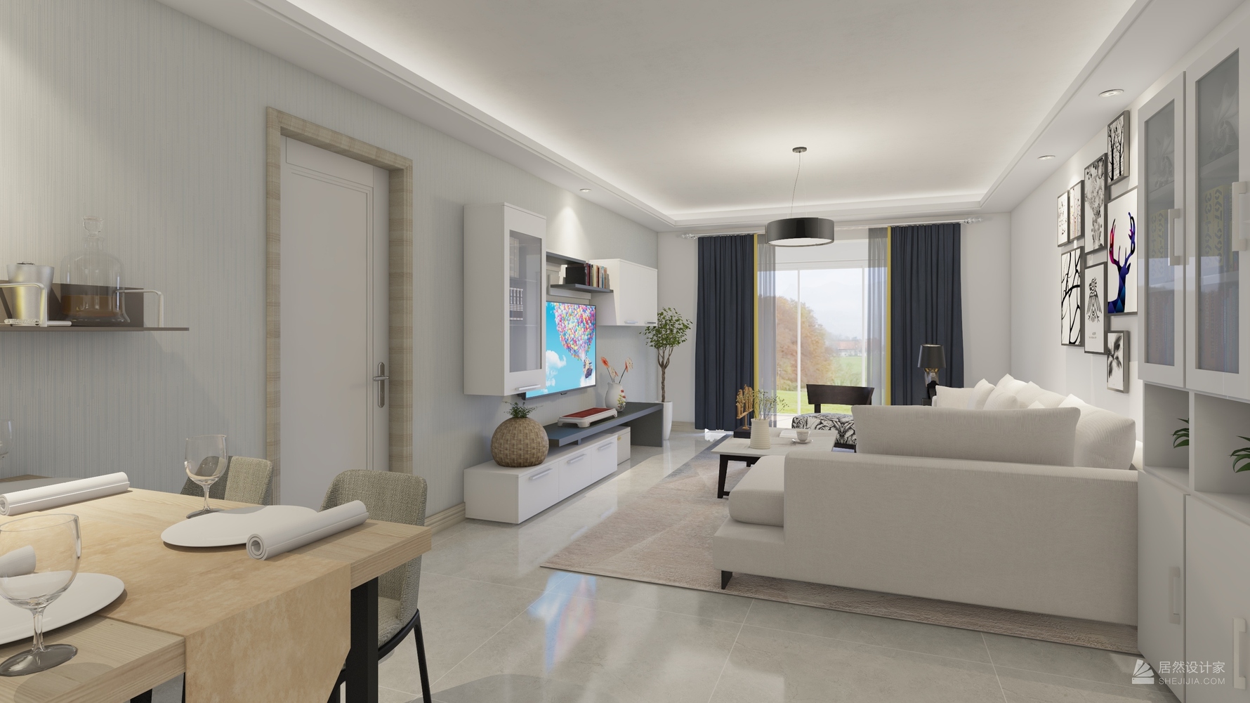 其它风格四室两厅装修设计效果图