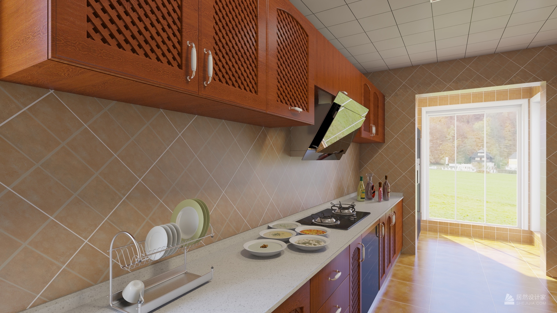 其它风格四室两厅装修设计效果图