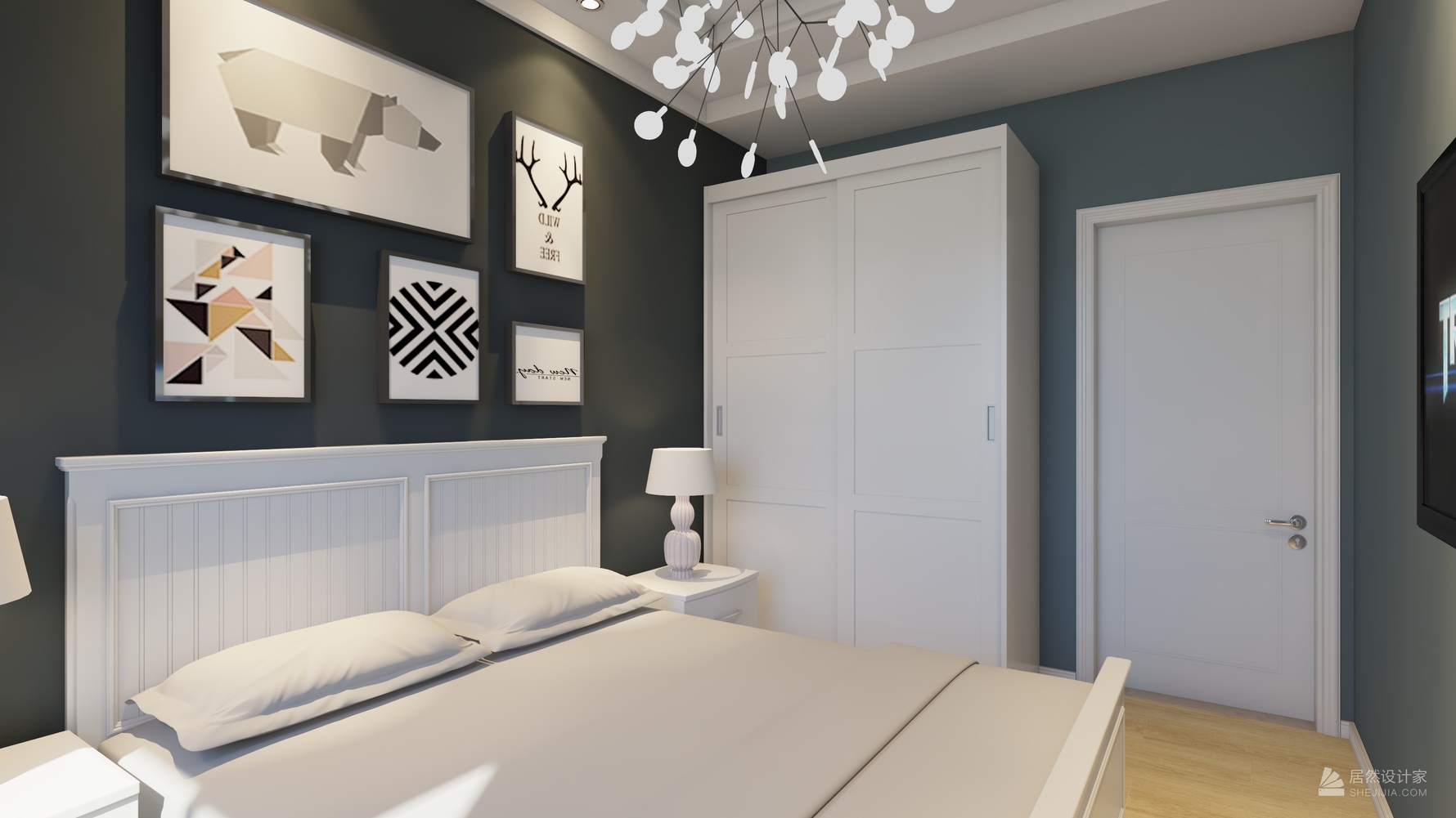 其它风格一室两厅装修设计效果图