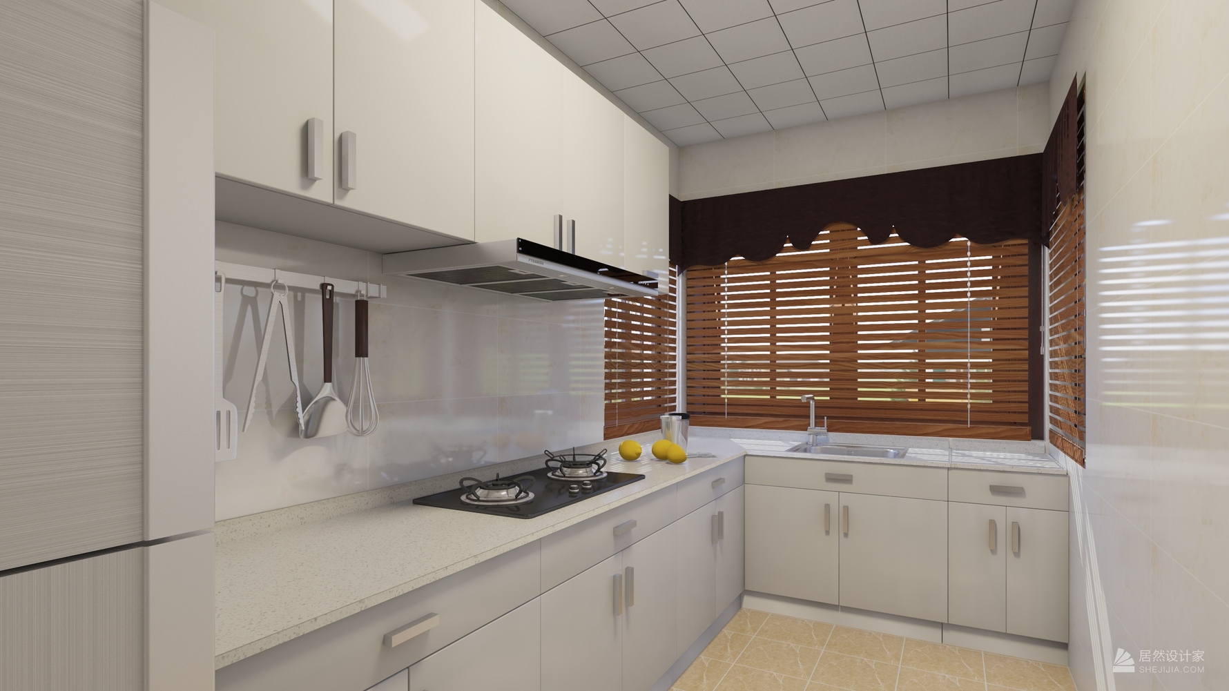 北欧风格两室一厅装修设计效果图