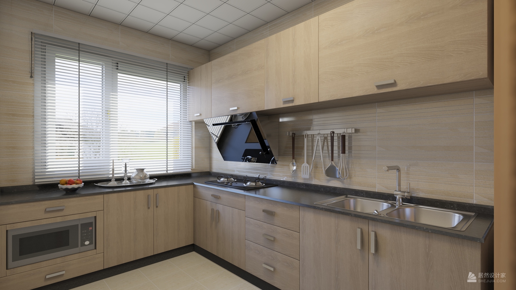 其它风格两室一厅装修设计效果图