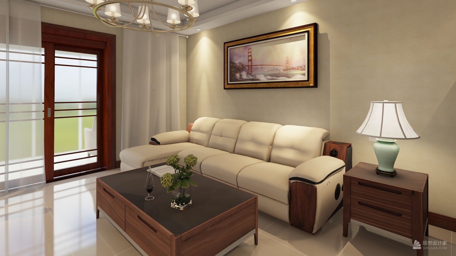 其它风格两室两厅装修设计效果图